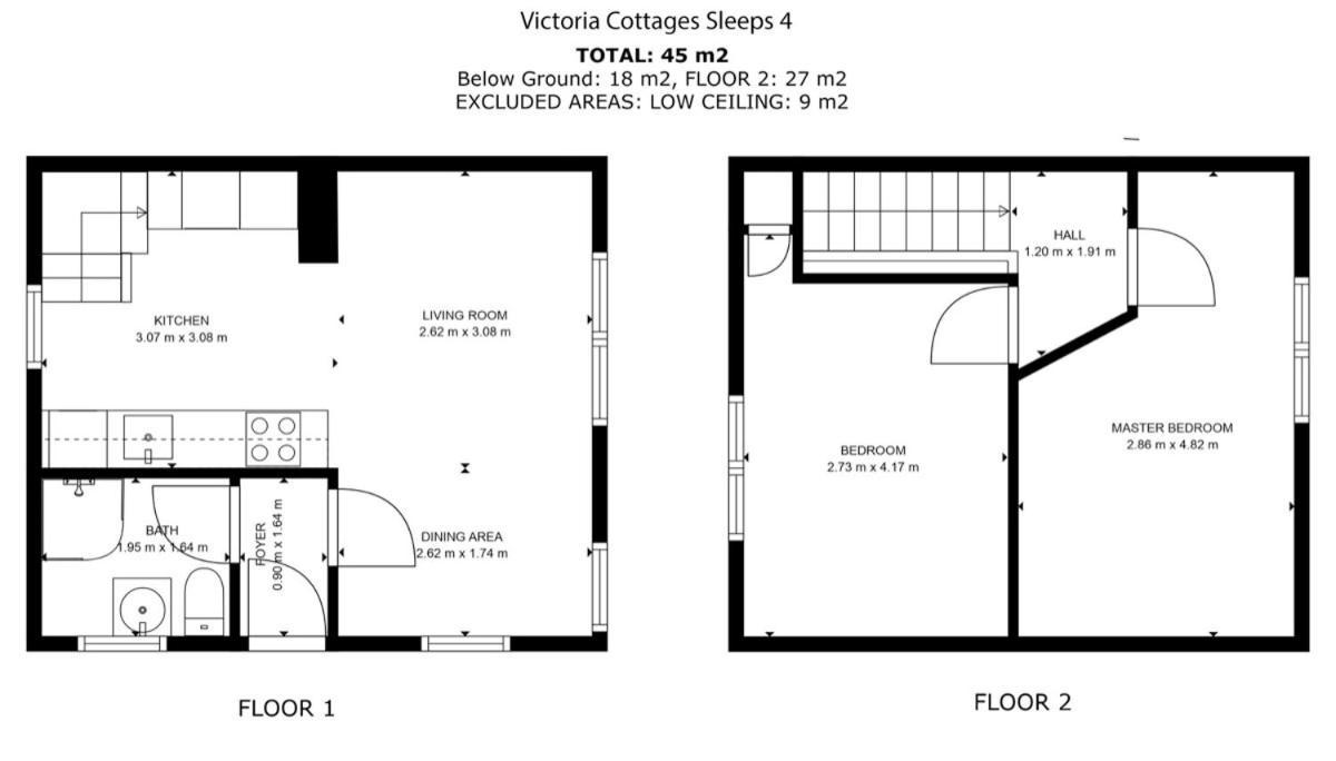 וויטבי Victoria Cottage מראה חיצוני תמונה